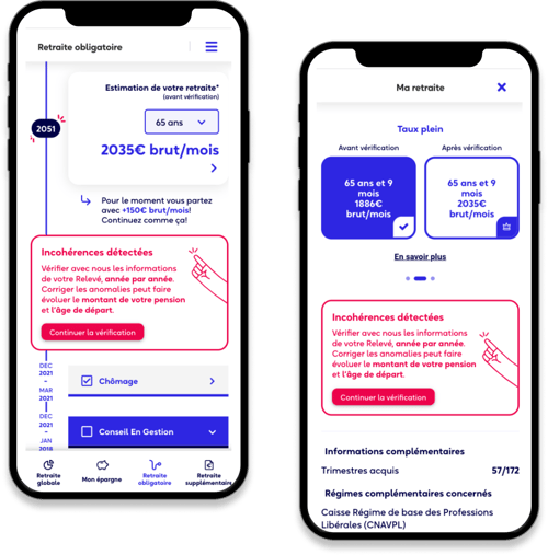 Reconstituer sa carrière-Carnet de Retraite